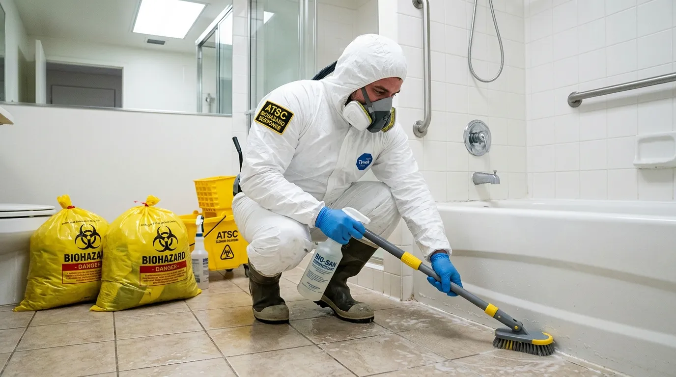 Decontamination equipment deployed for Blood Cleanup in Tamarac